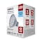 Satco 4.5 Watt MR16 LED - Silver Finish - 5000K - GU5.3 Base - 360 Lumens - 12 Volt - Hologen S11395 - alternate 3